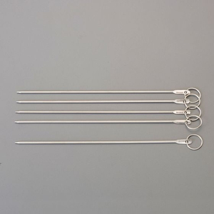 エスコ 185mm バーベキュー丸串 ステンレス製 5本 FCD568Y-EA912GA-23-イメージ3