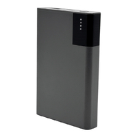 ラスタバナナ Type-C1ポート/USB-A1ポート モバイルバッテリー 5000mAh 計2．4A 30cm チャコールグレー RLI050C12W01CGRY