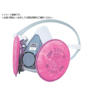 3M 取替式防じんマスク 6000 FC175WC-3739708-イメージ1