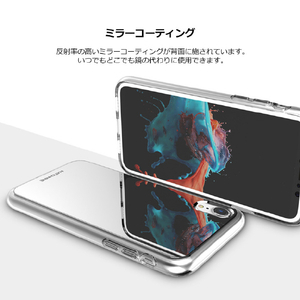 Matchnine iPhone XR用ケース BOIDO MIRROR クリアパール MN13980I61-イメージ4