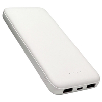 ラスタバナナ PD20W対応 Type-C1ポート/USB2ポート モバイルバッテリー(10,000mAh 30cm) ホワイト RLI100C20W01WH
