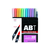 トンボ鉛筆 デュアルブラッシュペン ABT 12色パステル F040156-AB-T12CPA-イメージ1