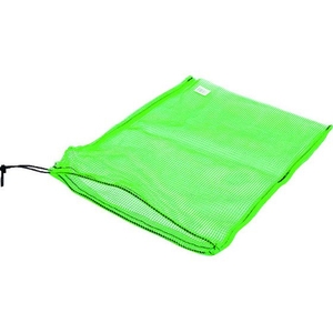 トラスコ中山 TRUSCO メッシュ袋 小 1枚入 39×55cm 目合4mm 緑 FC703JU-2067141-イメージ1