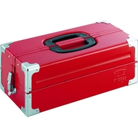 ＴＯＮＥ ツールケース(メタル) V形2段式 433×220×160mm レッド FC811AG-3904351