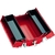 ＴＯＮＥ ツールケース(メタル) V形2段式 433×220×160mm レッド FC811AG-3904351-イメージ2