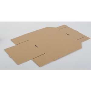 トラスコ中山 ダンボール製T型コンテナ 内寸183×263×88 3.2間口183×奥行263×高さ80mm間口192×奥行285×高さ90mm FC313GC-8590649-イメージ3