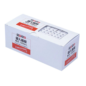 大和物産 袋入り楊枝(和文)65mm 1000本 F829909-050065-イメージ1