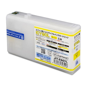 ジット エプソン ICY90Lイエロー増量 リサイクルインク FCD727P-JIT-E90YL-イメージ1