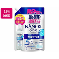 ライオン NANOX one 洗浄プラス つめかえ用 超特大1080g 6個 FCE402K