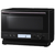 SHARP 23L ワイドフラットオーブンレンジ e angle select PLAINLY ブラック RE-WME6-B-イメージ2