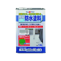 アトムサポート 水性簡易防水塗料 14L ライトグレー FCB307H