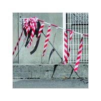 ＮＯＶＡＰ 注意喚起プラチェーンリボン バリアチェーン 赤／白 5m FC198HM-2074746