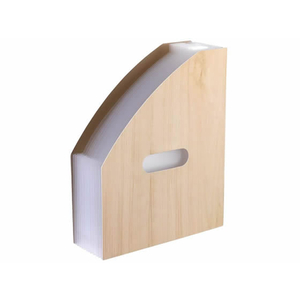 セキセイ WOODSSTYLE ドキュメントスタンド A4タテ ナチュラルブラウン F385937-WDS-8701-54-イメージ1