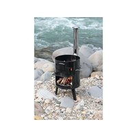 キャプテンスタッグ FCL8312-UG-11 KAMADO かまど 煙突ストーブ