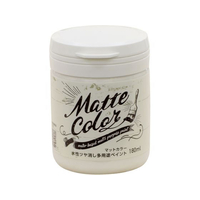 アサヒペン 水性多用途マットカラー 180ml アイスホワイト FC556PM