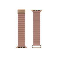 PGA Apple Watch 49/46/45/44/42mm用PUレザーマグネットバンド ピンク PGAW49MG05PK