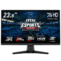 MSI 23．8型液晶ディスプレイ MAG 黒 MAG-242F