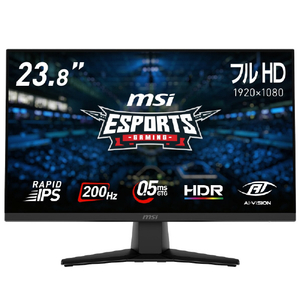 MSI 23．8型液晶ディスプレイ MAG 黒 MAG-242F-イメージ1