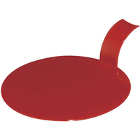 SOLIA ソリア ディスクケーキプレート 100入 ワインレッド PS32209 FC782LN-5268800