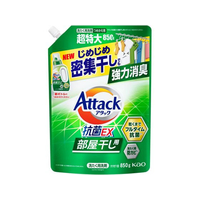 KAO アタック抗菌EX 部屋干し用 つめかえ用 850g FC762RK