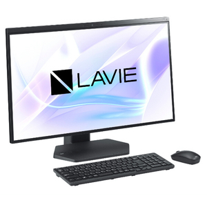 NEC 一体型デスクトップパソコン LAVIE A27 ファインブラック PC-A2795JAB-イメージ2