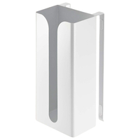 山崎実業 ポリ袋&キッチンペーパーホルダー プレート ホワイト ﾎﾟﾘﾌﾞｸﾛﾍﾟ-ﾊﾟ-ﾎﾙﾀﾞ-ﾌﾟﾚ-ﾄW