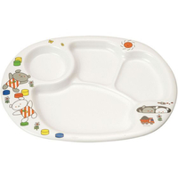 国際化工 メラミン子供食器 こぐまちゃん オーバルプレート 大 E15KO FC314LD-1444910