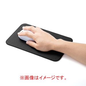 サンワサプライ クッションマウスパッド(Mサイズ) ブラック MPD-NS4-M-イメージ4