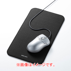 サンワサプライ クッションマウスパッド(Mサイズ) ブラック MPD-NS4-M-イメージ7
