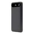 ラスタバナナ PD20W対応 Type-C1ポート/USB-A2ポート モバイルバッテリー 10000mAh 30cm チャコールグレー RLI100C20W02CGRY