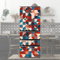 e angle ドレスアップマグネットシート ジオメトリック01 ANG-MG-SJMF51R-5GM1