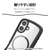 エレコム arrows We3用 Grippy ハイブリッドケース フレームカラー 極限 MAGKEEP ブラック PM-F261GRFMKBK-イメージ3