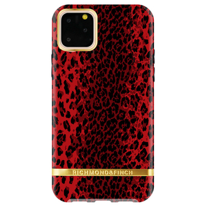 Richmond & Finch iPhone 11 Pro用FREEDOM CASE ファッション Red Leopard RF17983I58R-イメージ1