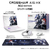 MSI ゲーミングノートパソコン Crosshair A16 HX MLG Edition E8W ステラホワイト CROSSHAIRA16MLGE2800JP-イメージ2