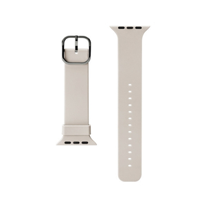 PGA Apple Watch 49/46/45/44/42mm用シリコンバンド アイボリー PGAW49SC02IV-イメージ1