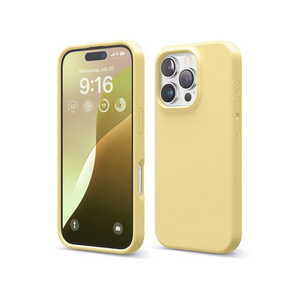 elago iPhone16Pro用シリコンケｰス イエロー EL_IPRCSSCS3_YE-イメージ2