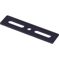 トラスコ ジョイント金具２４型フラットクロ寸法１００穴数３ TK24F2B
