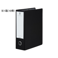 コクヨ チューブファイルNEOS A4タテ とじ厚80mm ブラック 10冊 F030571-ﾌ-NE680D