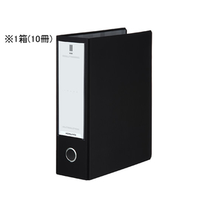 コクヨ チューブファイルNEOS A4タテ 背幅95mm ブラック 10冊 F030571-ﾌ-NE680D-イメージ1