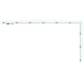 トラスコ中山 シルバー曲尺中金サイズ60cm×30cm FC836HT-4150864