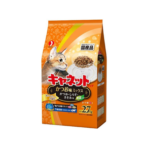 ペットライン キャネットチップ かつお味ミックス 2.7kg FC26108-イメージ1
