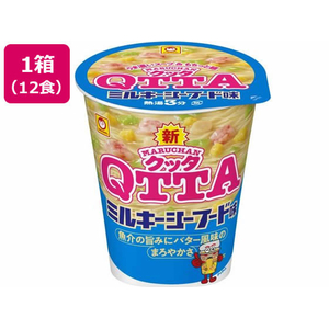 東洋水産 MARUCHAN QTTA ミルキーシーフード味 12食 FCE303K-イメージ1