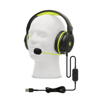 プリンストン ULTRA PLUSゲーミングヘッドセット ブラック UP-HSUBK