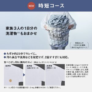 パナソニック 10．0kgインバーター全自動洗濯機 シャンパン NA-FA10H3-N-イメージ5