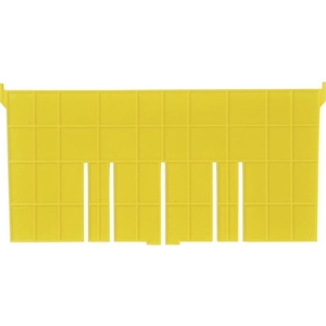 ＤＩＣプラスチック F型コンテナF-17用長手用仕切板 365×183 黄 イエロー183F-173654 FC314GG-5011809-イメージ1