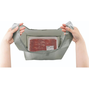 サーモス THERMOS エコバッグ 23L マチ付き 大容量 ライトベージュ FCJ048P-REX-0231 LBE-イメージ2