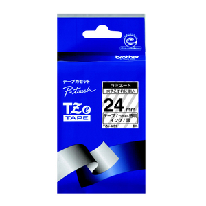 ブラザー おしゃれテープ(つや消し) ピータッチ 透明 TZEM51 ブラザー おしゃれテープ(つや消し) ピータッチ 透明 TZEM51