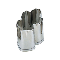 江部松商事 EBM/18-8 手造り業務用 抜型 秋 菊の葉 バラA FC698LL-4279310