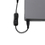 アイネックス PD100W対応 USB2．0 Type-C 電源スイッチケーブル 30cm ブラック U20CC-MF03P10S-イメージ3
