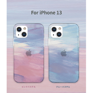 AKAN iPhone 13用ソフトクリアケース PINK pastel AK20984I13-イメージ10